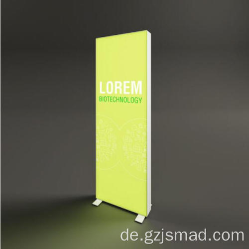 Bodenstehende Stoffwerbung Light Box